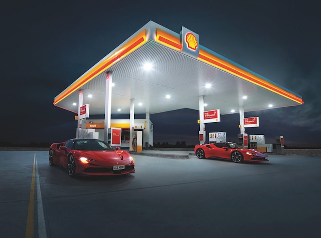 Shell V-Power premium fuels